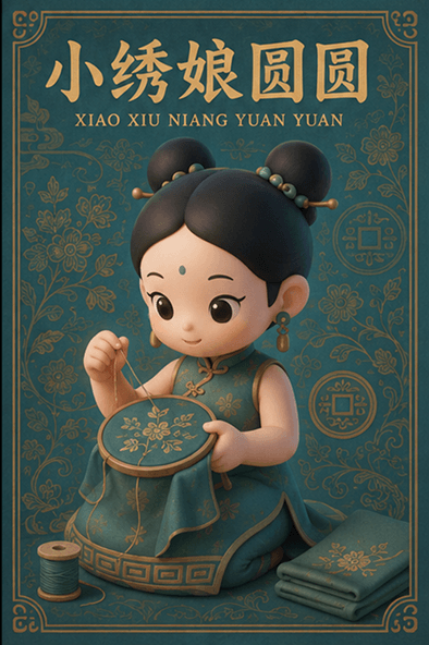 小绣娘圆圆海报 3